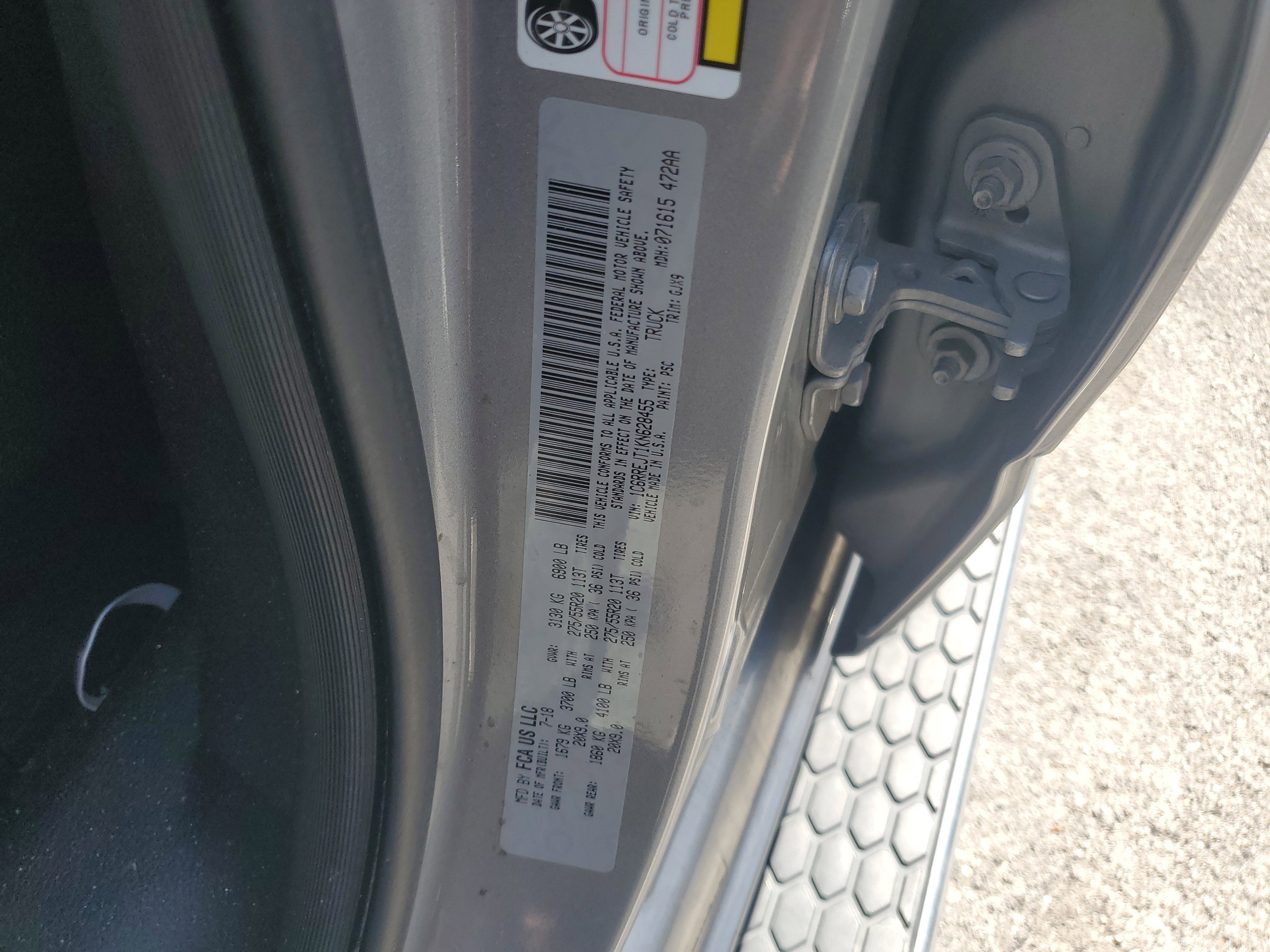Used 2019 RAM 1500 Laramie w/ Sport Appearance Package RWD image 10