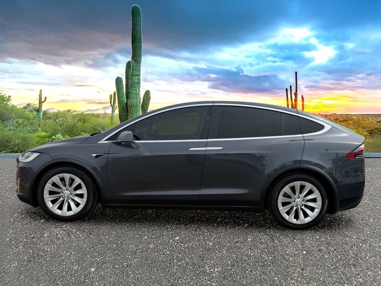 Used 2018 Tesla Model X 75D AWD/4WD image 7