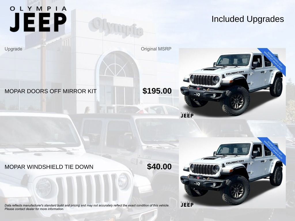 New 2025 Jeep Wrangler Unlimited Rubicon 392 image 4