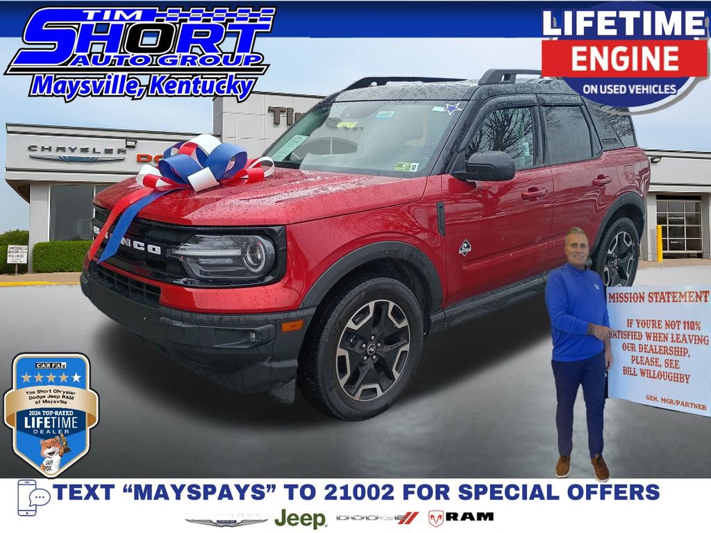 Used 2022 Ford Bronco Sport Outer Banks w/ Tech Package