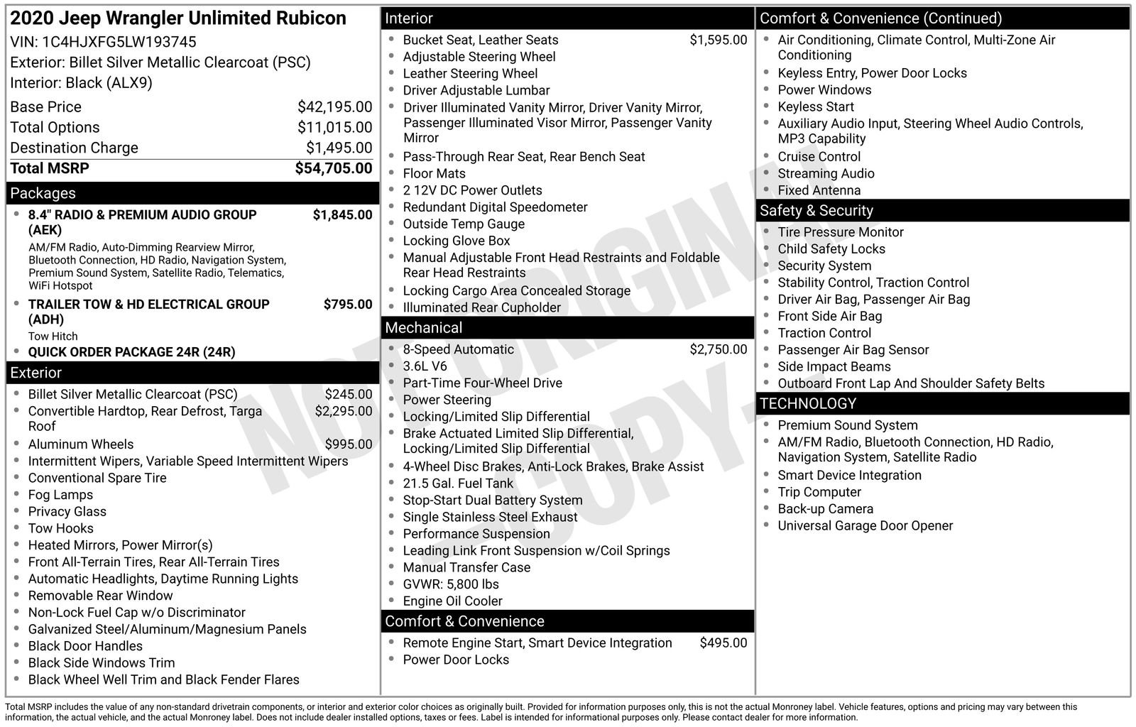 Used 2020 Jeep Wrangler Unlimited Rubicon image 35