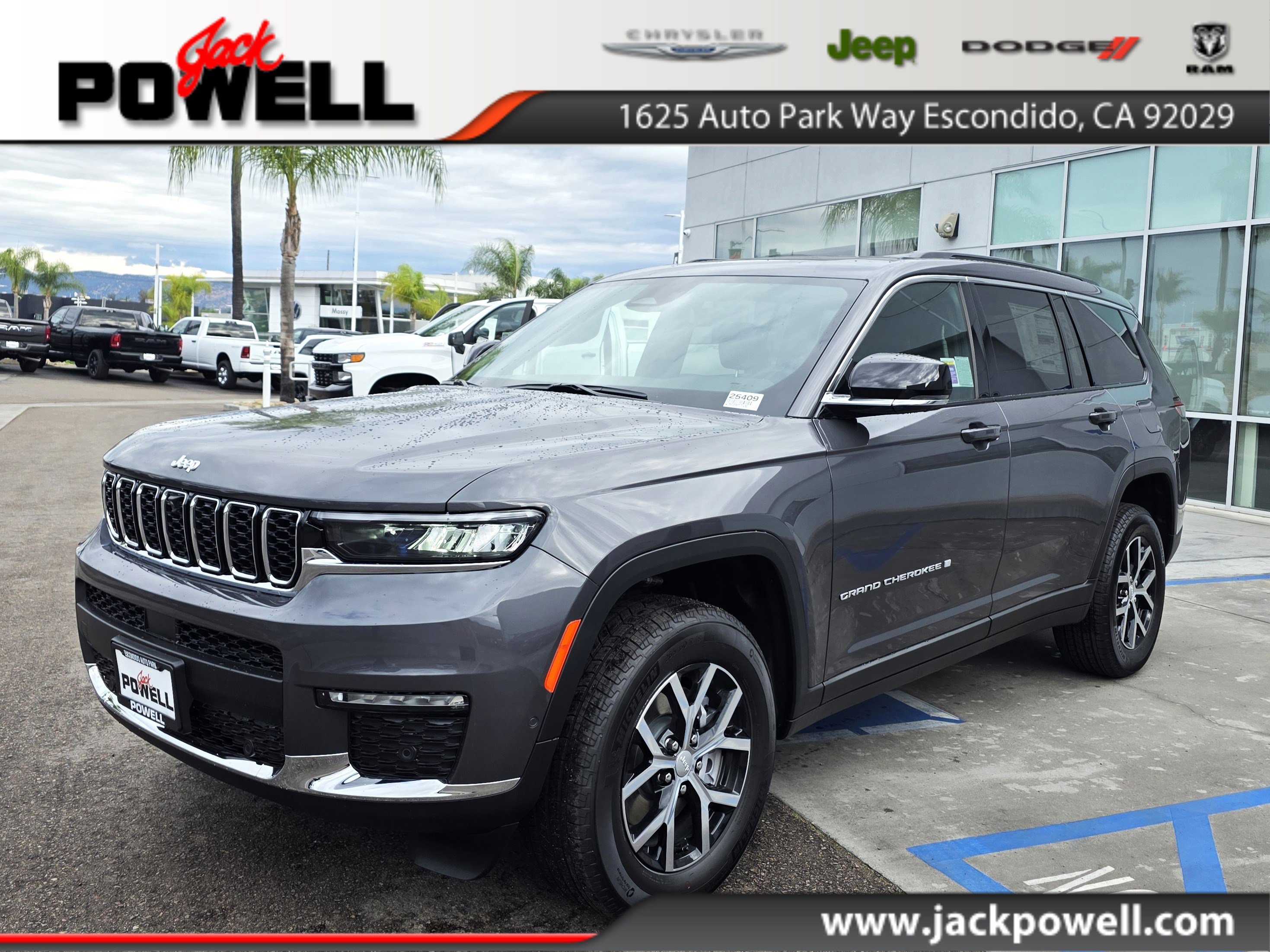 New 2025 Jeep Grand Cherokee L Limited w/ Luxury Tech Group II