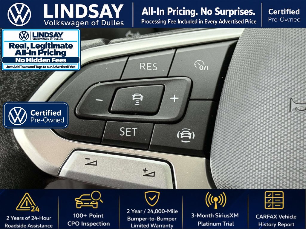 Certified 2023 Volkswagen Atlas SE w/ Panoramic Sunroof Package AWD/4WD image 24