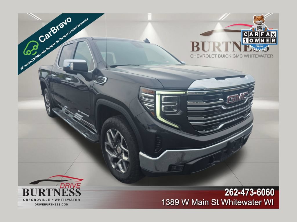 Certified 2023 GMC Sierra 1500 SLT w/ SLT Premium Package AWD/4WD image 1