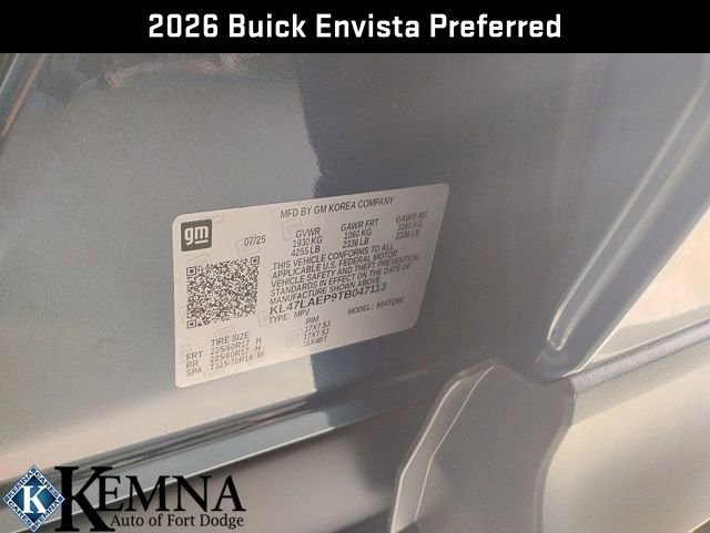 New 2026 Buick Envista Preferred w/ Convenience I Package image 28