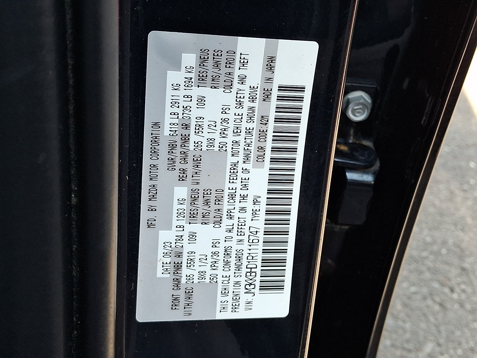 Certified 2024 MAZDA CX-90 3.3 Turbo w/ Preferred Package AWD/4WD image 30