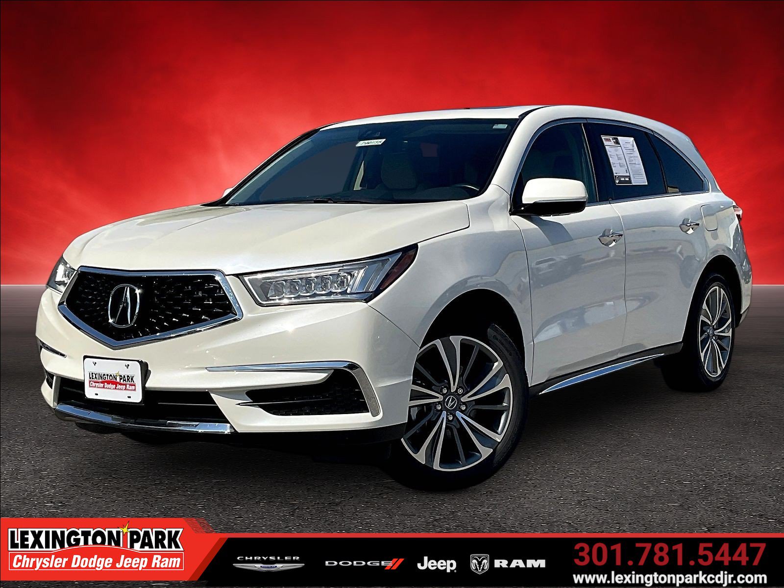 Used 2017 Acura MDX w/ Technology Package AWD/4WD image 3