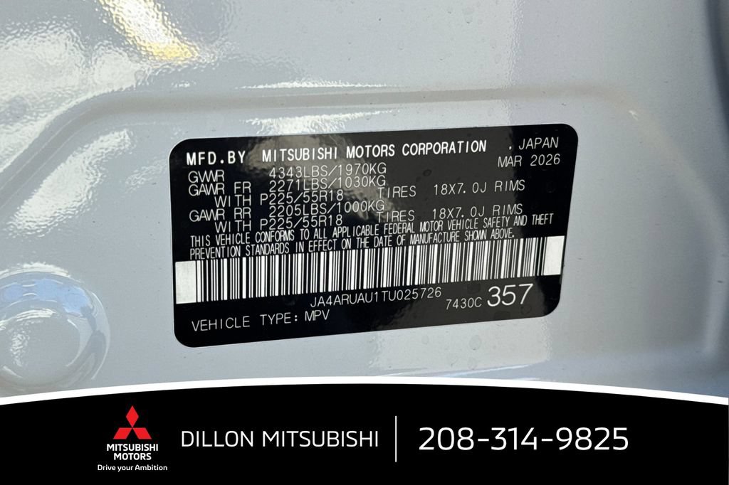 New 2026 Mitsubishi Outlander Sport LE AWD/4WD image 26