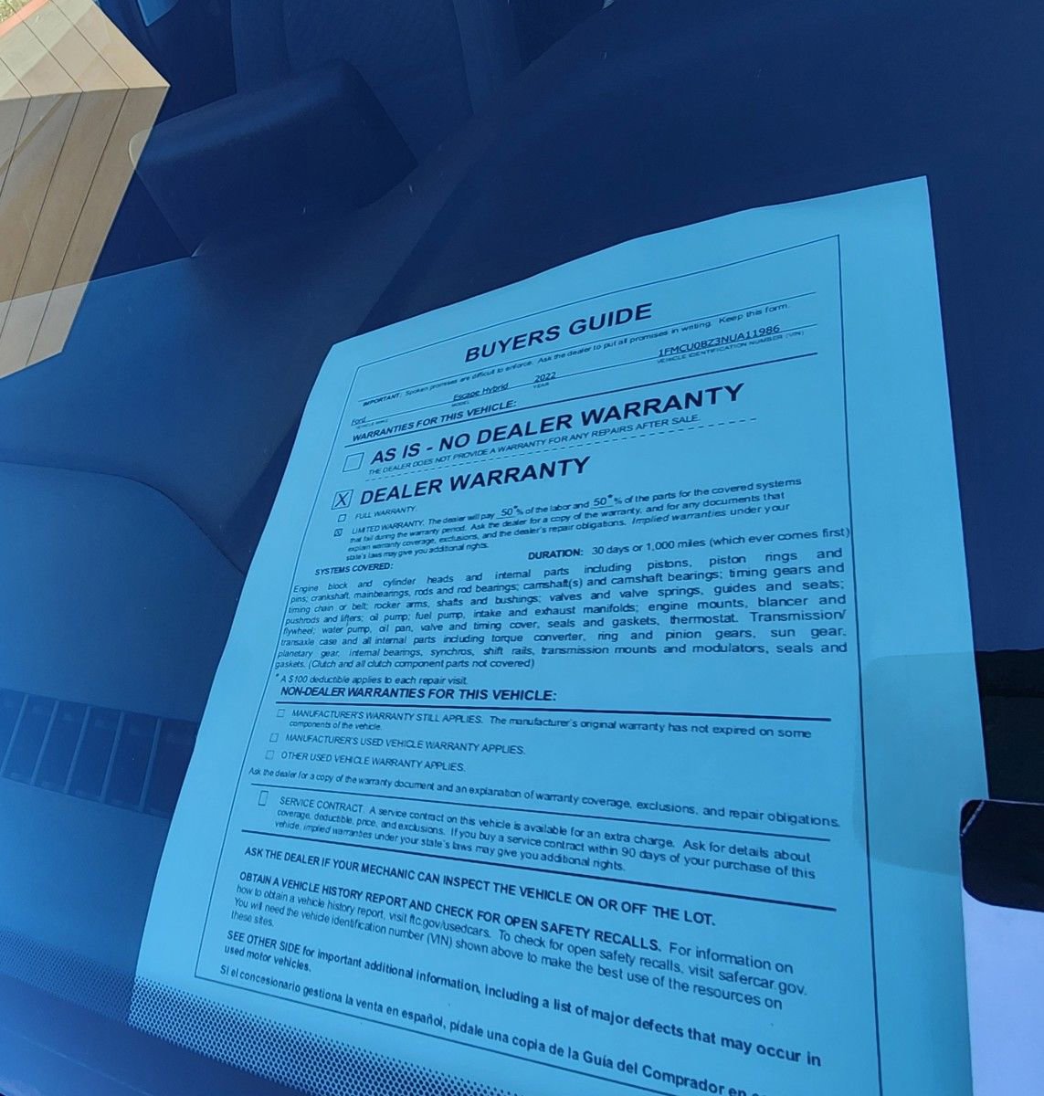 Used 2022 Ford Escape SE image 55