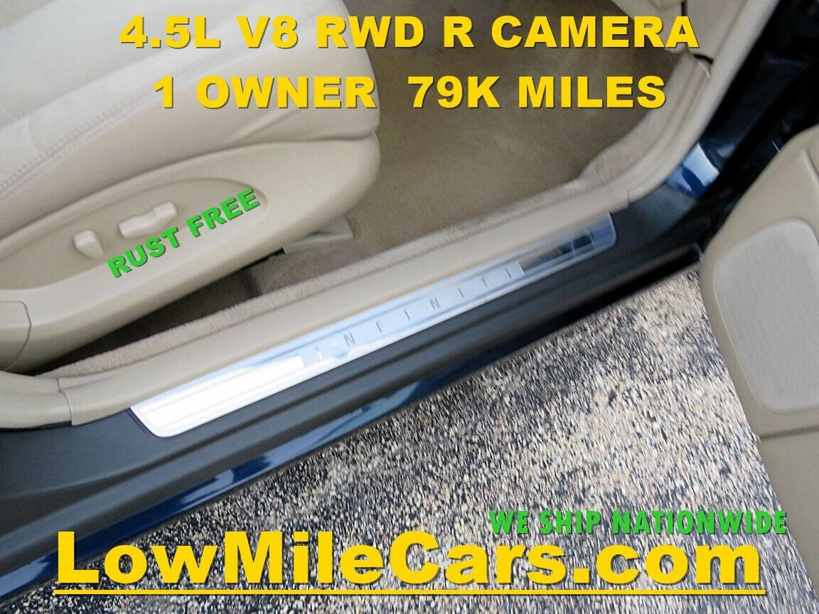 Used 2004 INFINITI Q45 Luxury RWD image 80