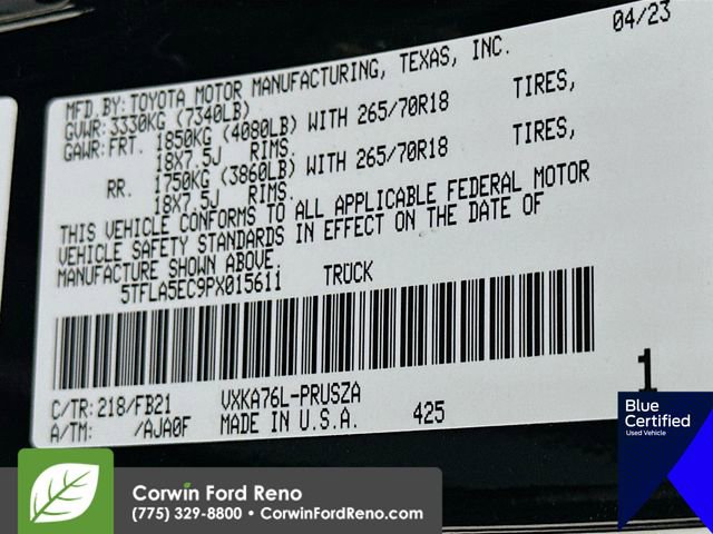 Used 2023 Toyota Tundra SR5 image 34