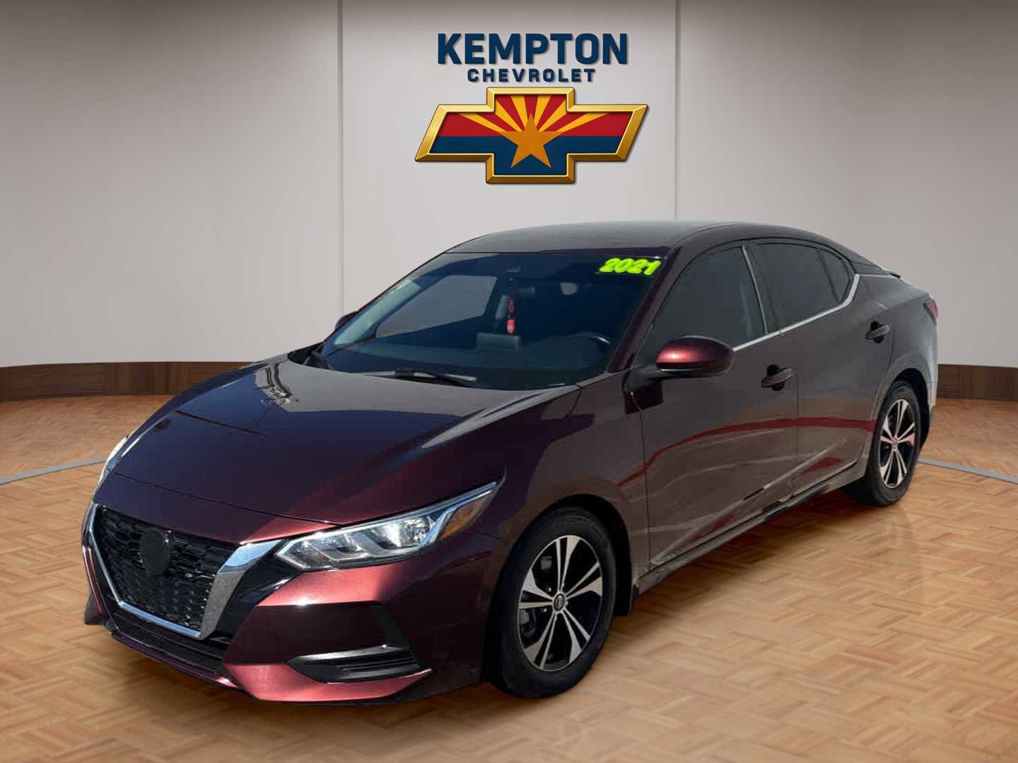 Used 2021 Nissan Sentra SV FWD image 2