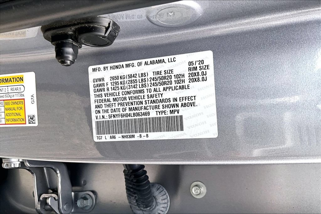 Used 2020 Honda Pilot Elite image 45