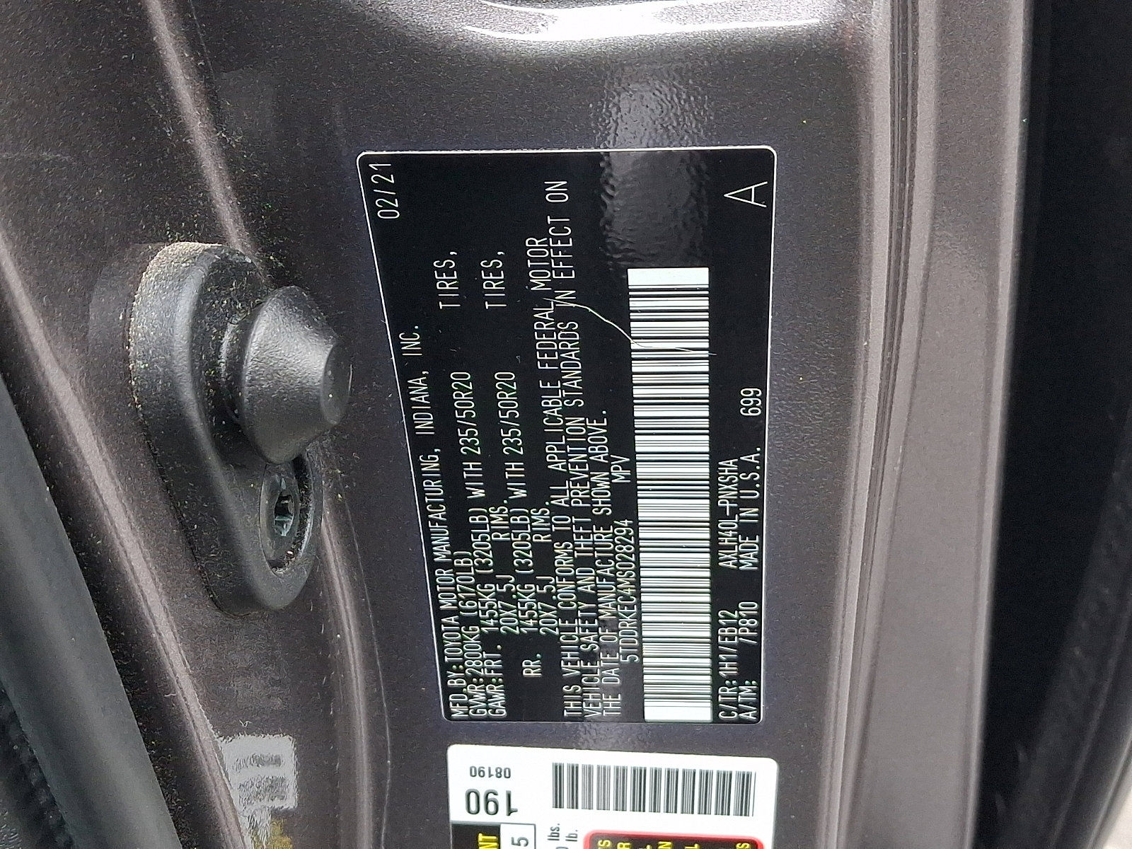 Used 2021 Toyota Sienna XSE w/ XSE Plus Package image 29