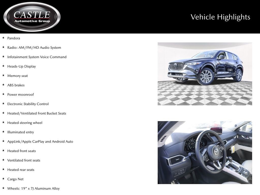 New 2025 MAZDA CX-5 AWD 2.5 S w/ Premium Plus Pkg image 4