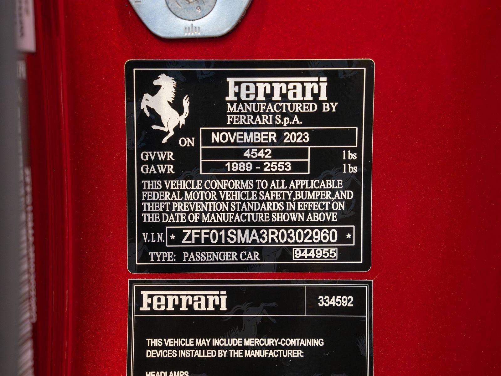 Certified 2024 Ferrari 296 GTS RWD image 26