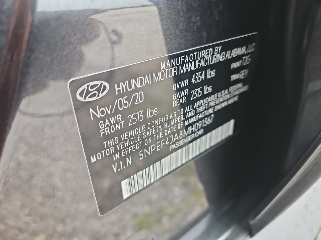 Used 2021 Hyundai Sonata SEL w/ Convenience Package FWD image 27