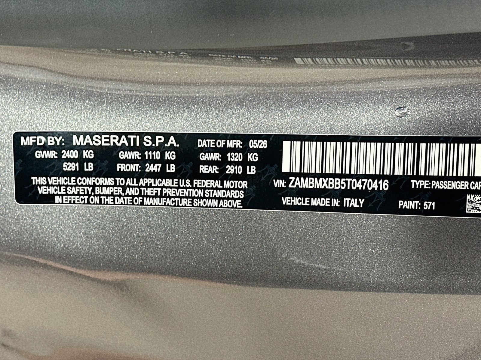 New 2026 Maserati GranCabrio Modena AWD/4WD image 48