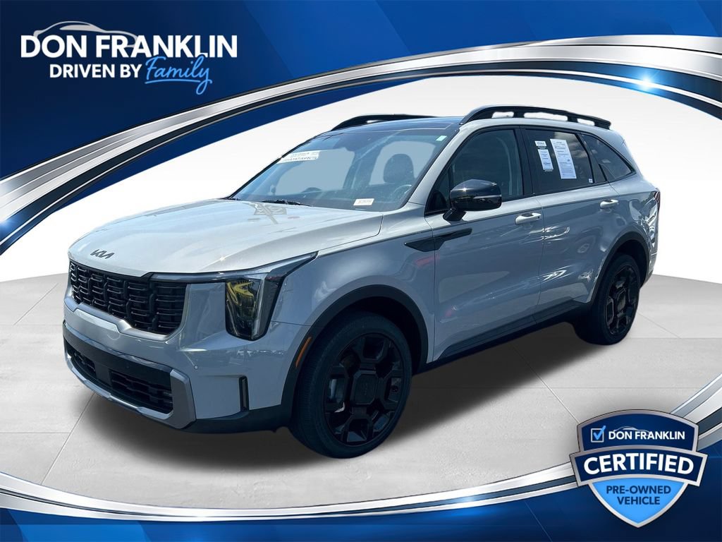 Certified 2025 Kia Sorento X-Line EX AWD/4WD 360° Tour