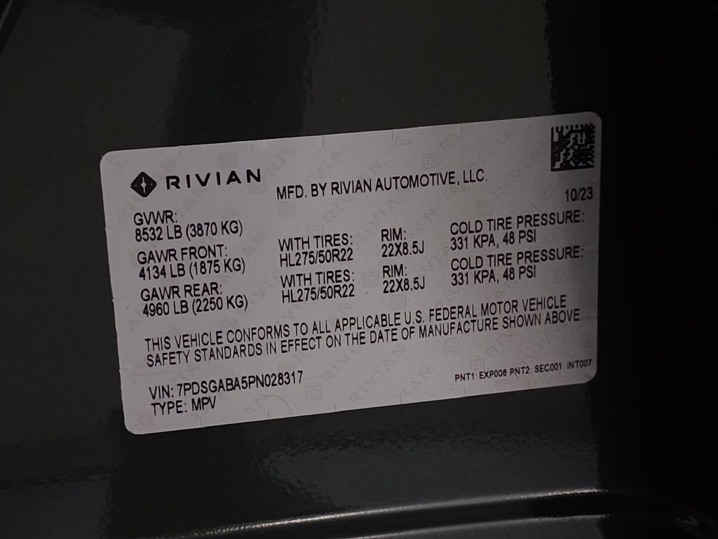 Used 2023 Rivian R1S Adventure Quad AWD/4WD image 38