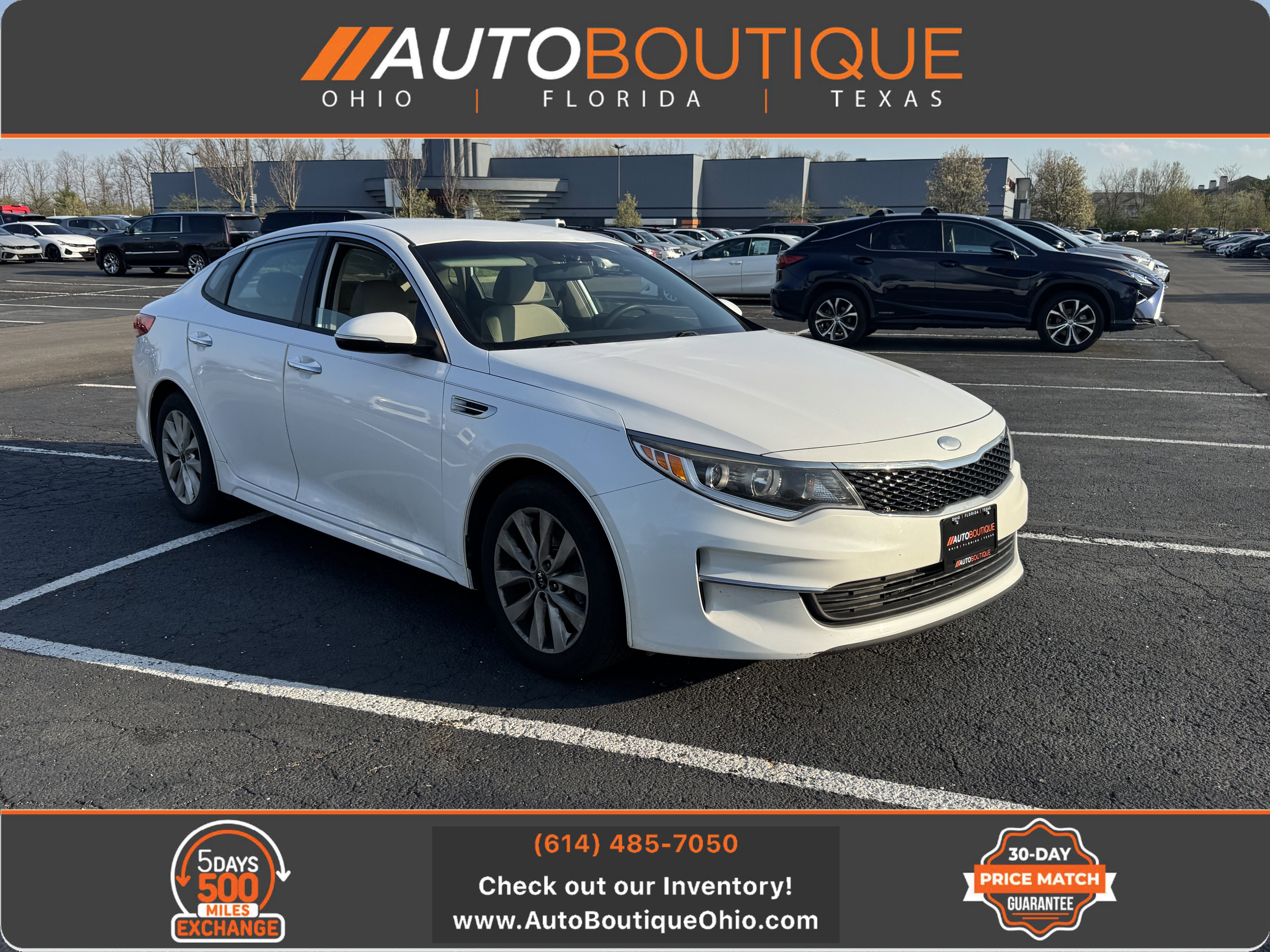 Used 2018 Kia Optima LX w/ 17" Alloy Wheels Package