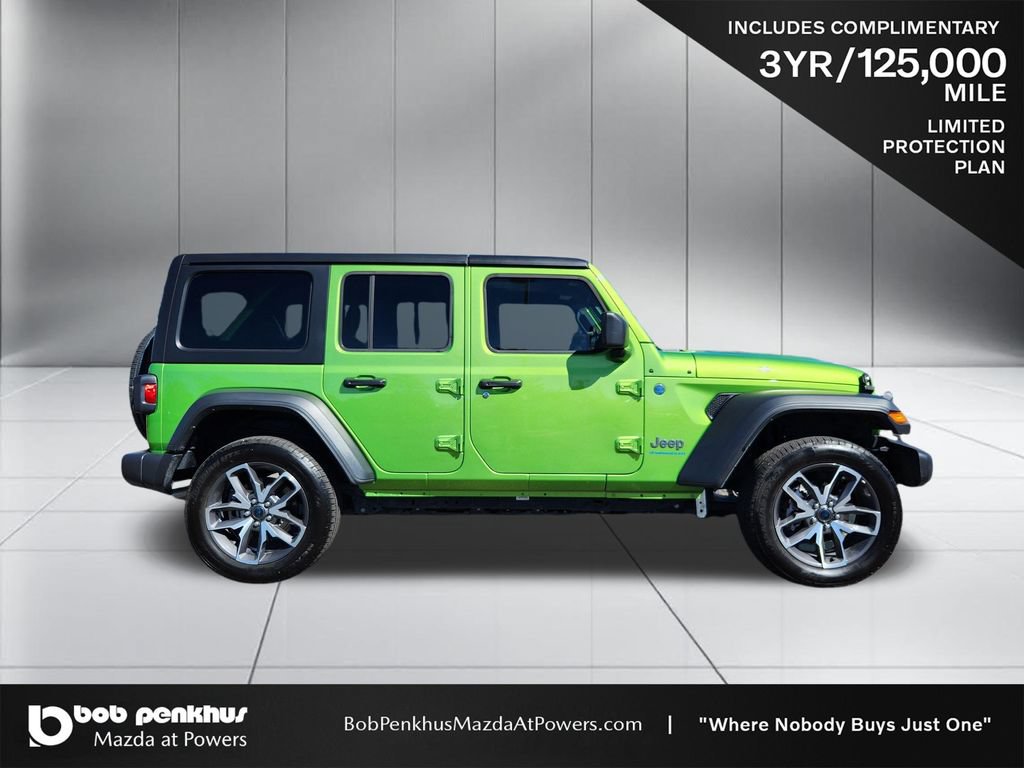 Used 2025 Jeep Wrangler Unlimited Sport S 4xe w/ Convenience Group AWD/4WD image 24