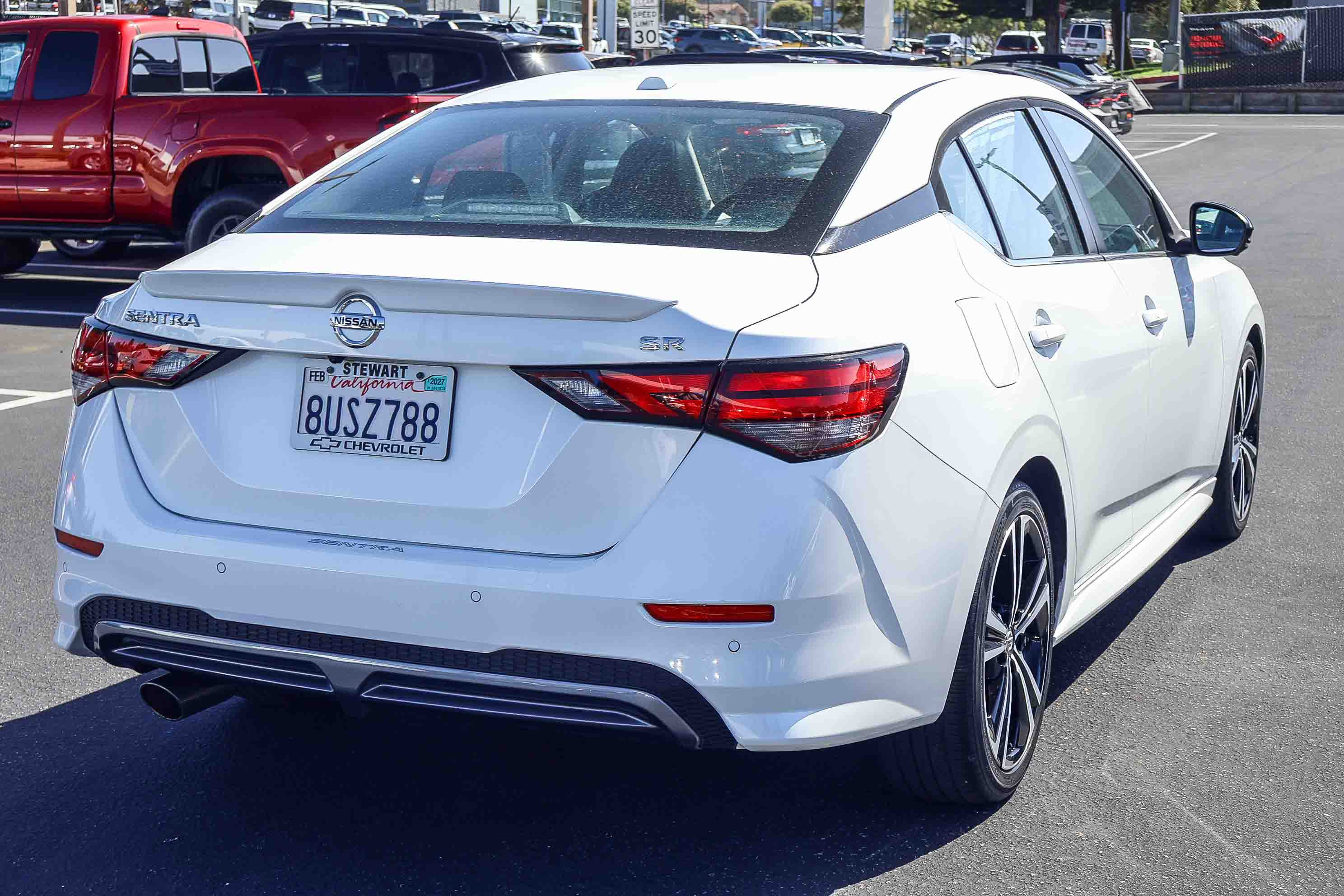 Used 2021 Nissan Sentra SR w/ SR Premium Package FWD image 20