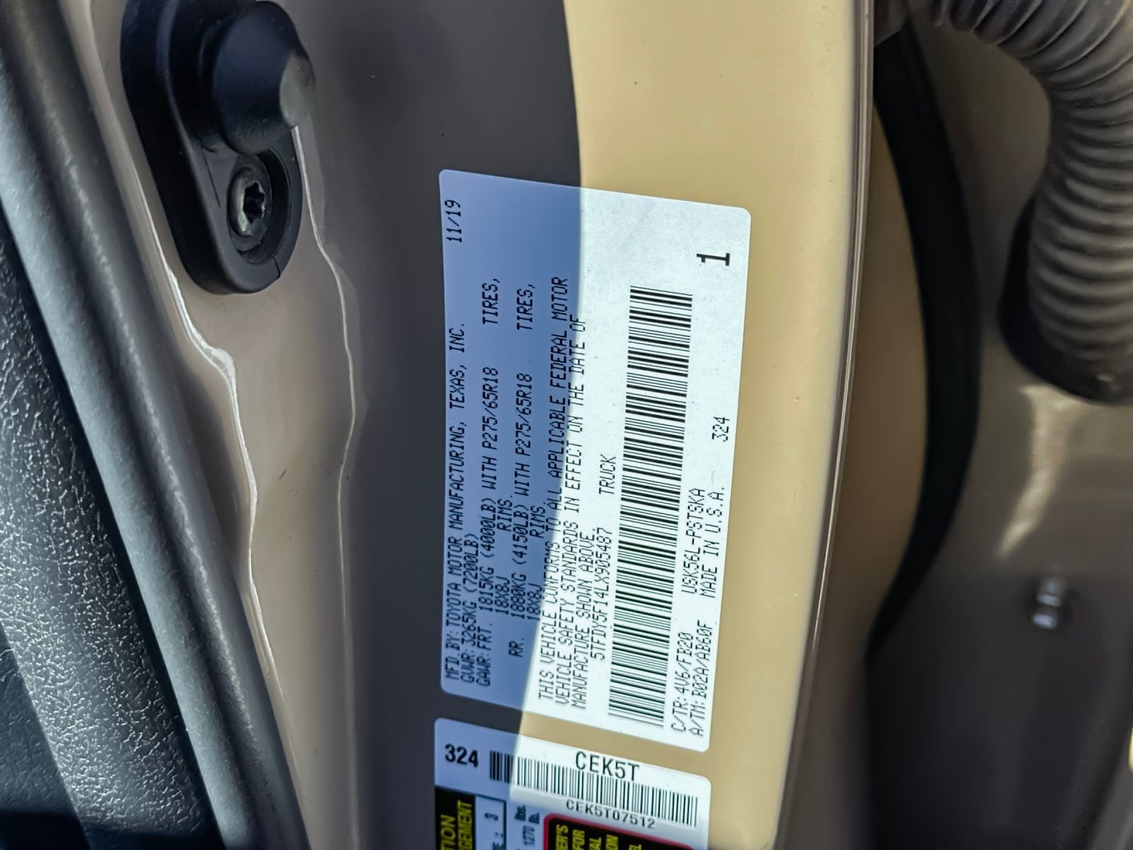 Used 2020 Toyota Tundra SR5 w/ TRD Off-Road Plus Package image 28