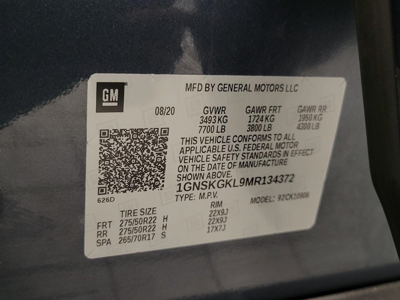 Used 2021 Chevrolet Suburban High Country AWD/4WD image 58