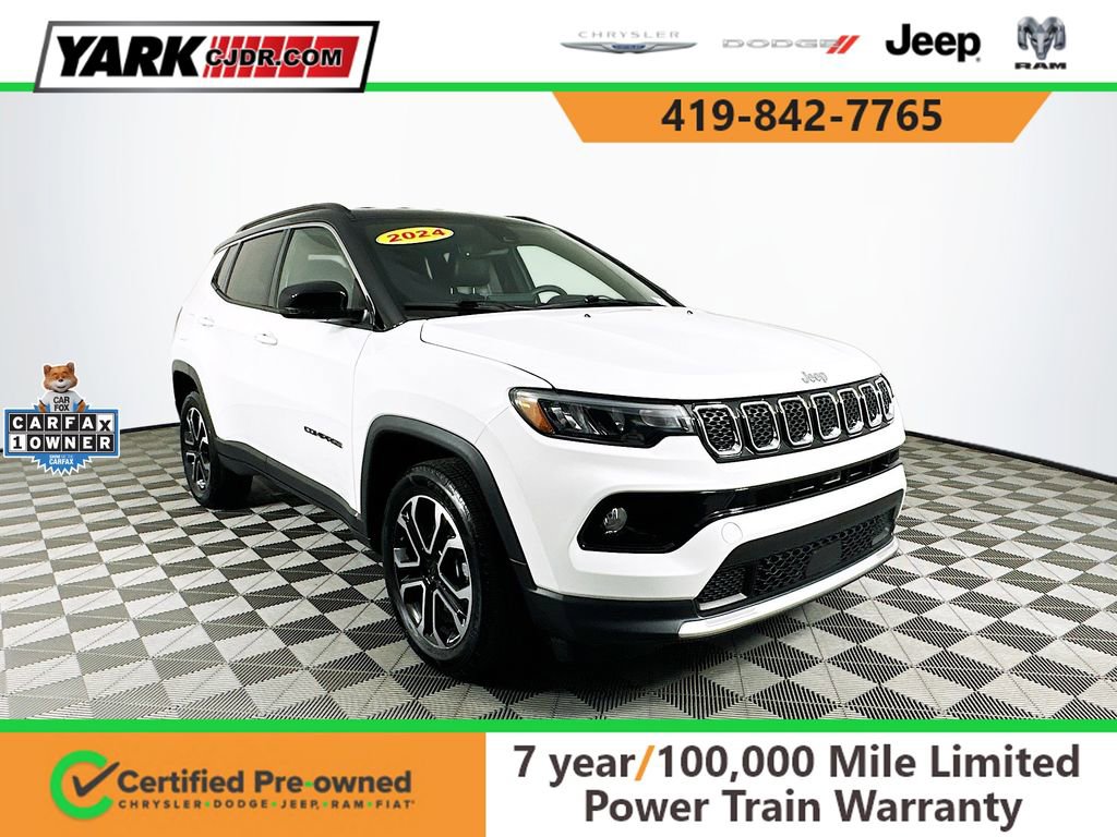 Certified 2024 Jeep Compass Limited image 1