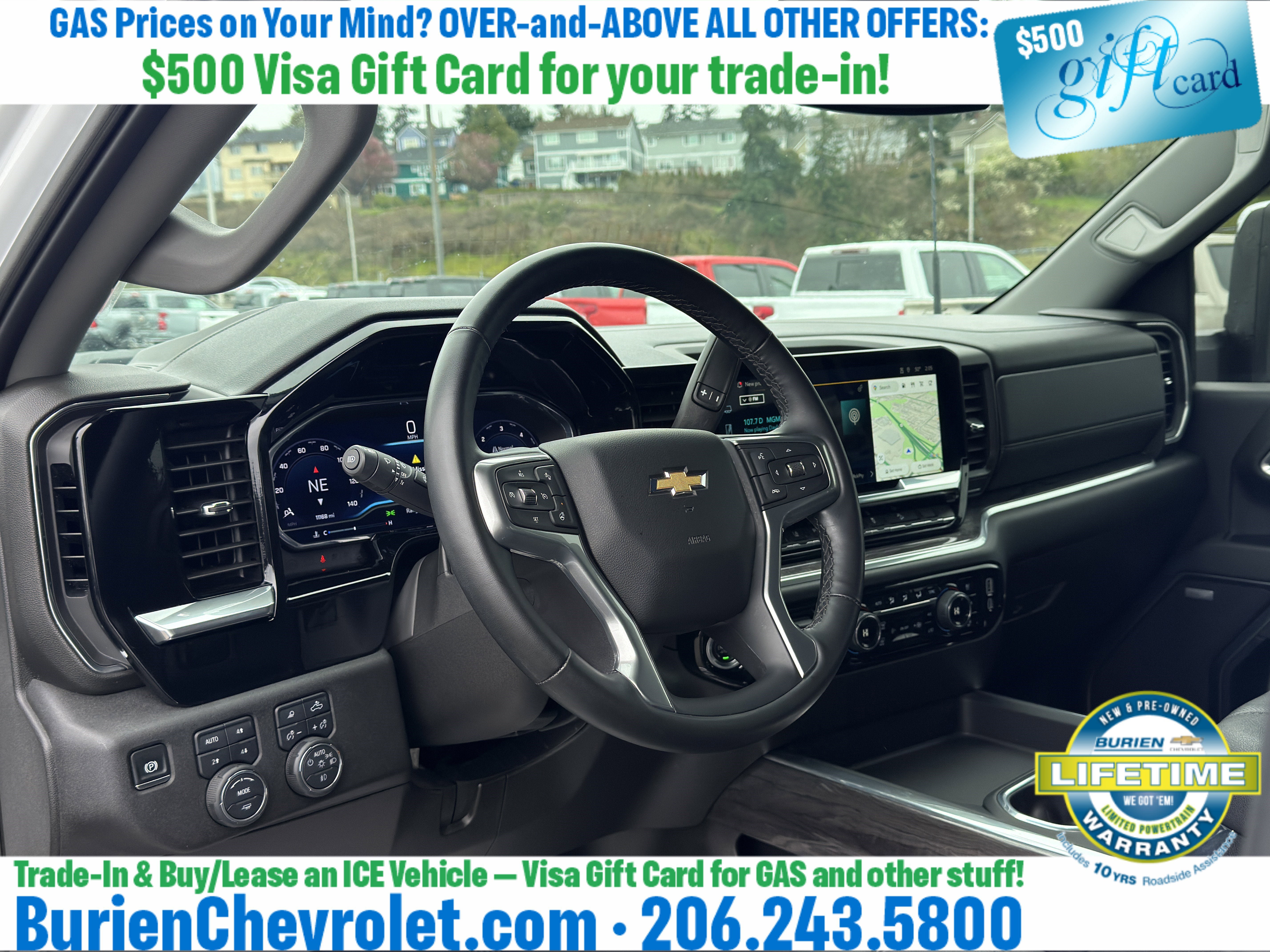 Used 2025 Chevrolet Silverado 2500 LTZ w/ LTZ Convenience Package AWD/4WD image 12