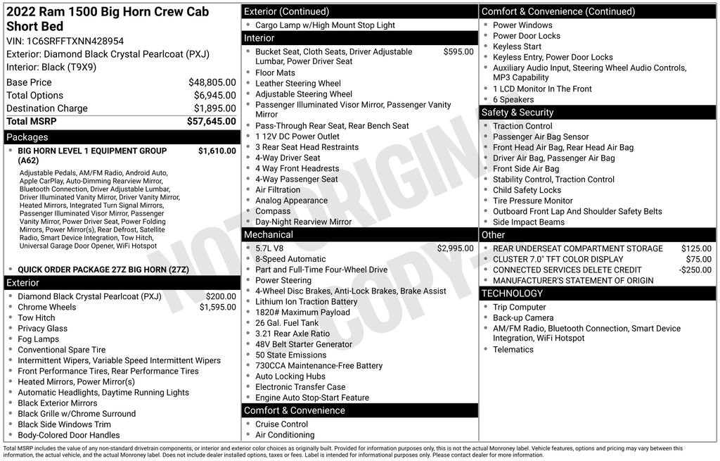 Used 2022 RAM 1500 Big Horn image 5
