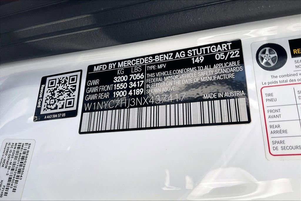 Certified 2022 Mercedes-Benz G 63 AMG 4MATIC image 25