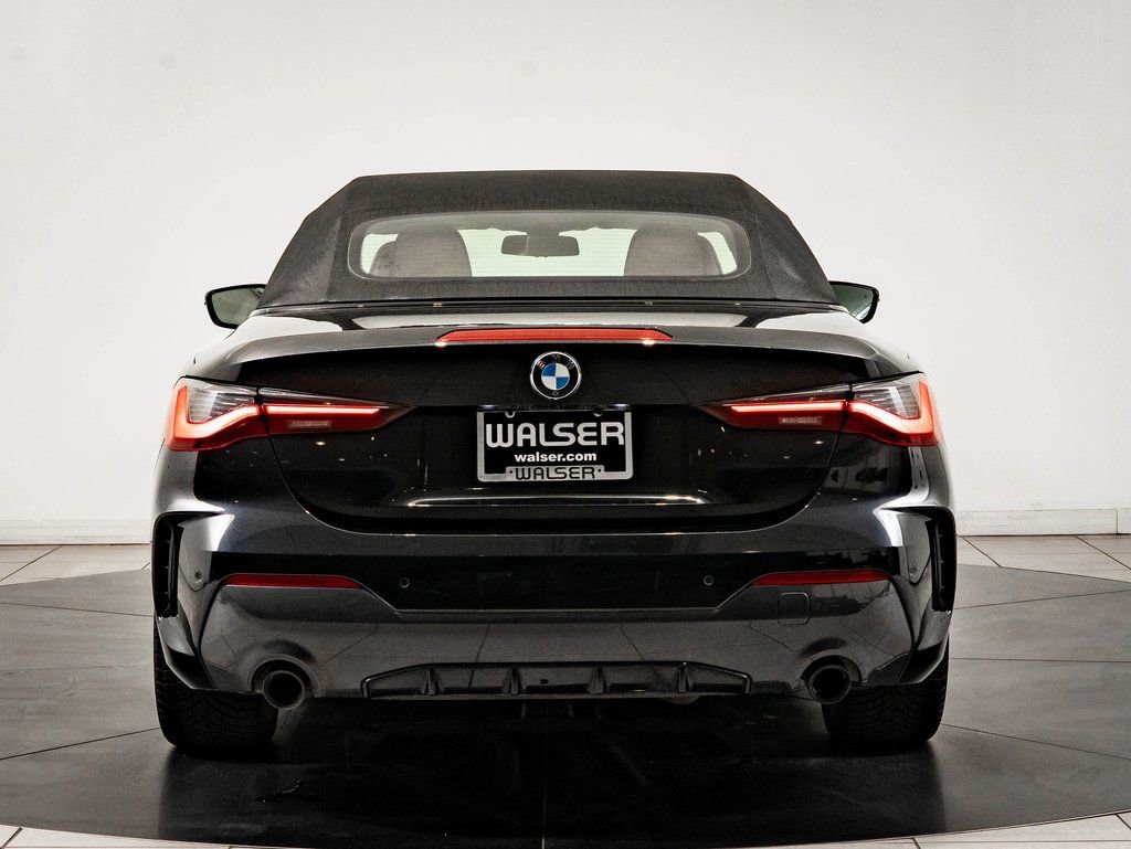 Used 2021 BMW 430i Convertible w/ M Sport Package RWD image 8