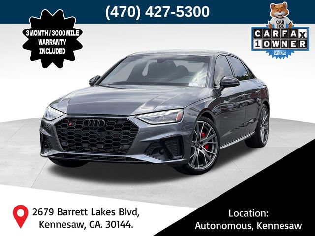 Used 2023 Audi S4 Premium Plus AWD/4WD image 1
