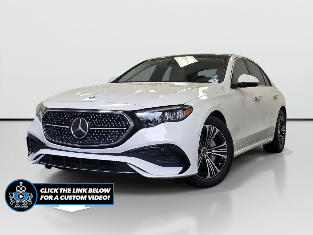 Used 2024 Mercedes-Benz E 350 4MATIC Sedan