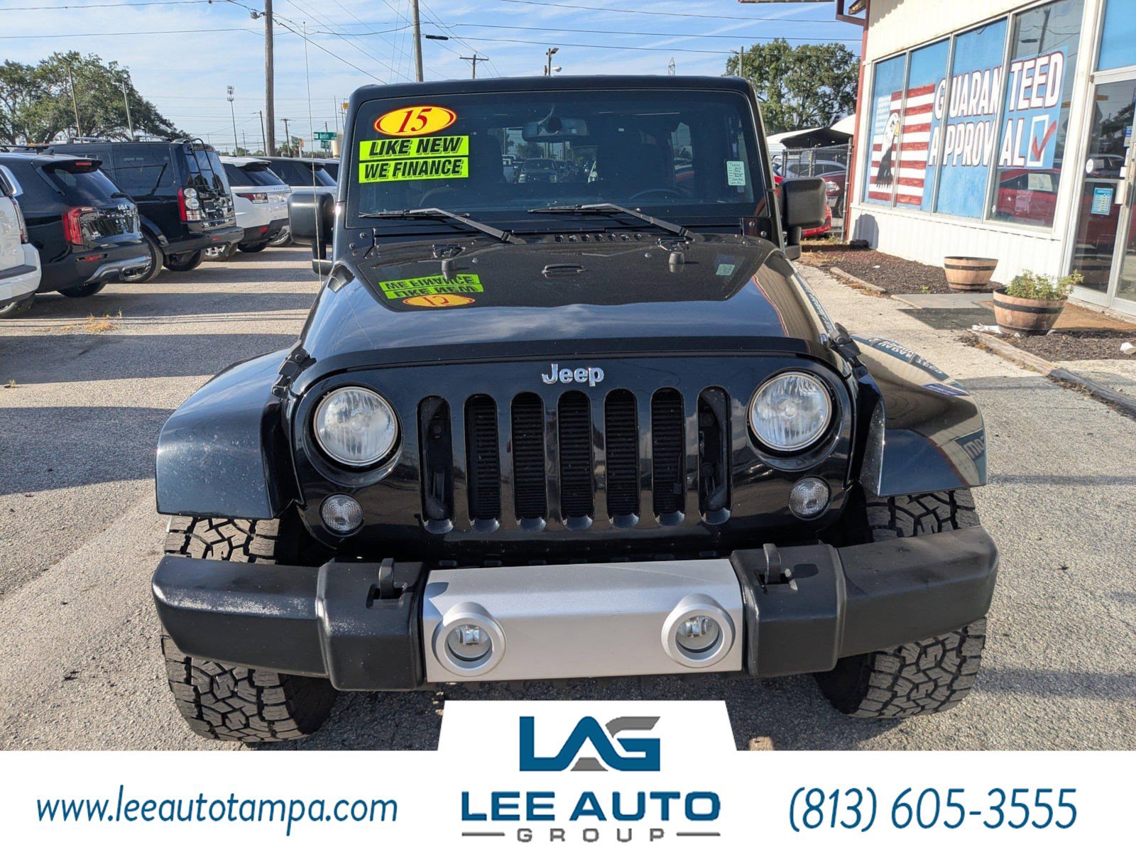 Used 2015 Jeep Wrangler Unlimited Sahara w/ Connectivity Group image 2