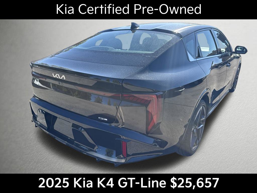 Certified 2025 Kia K4 GT-Line w/ GT-Line Premium Package FWD image 4