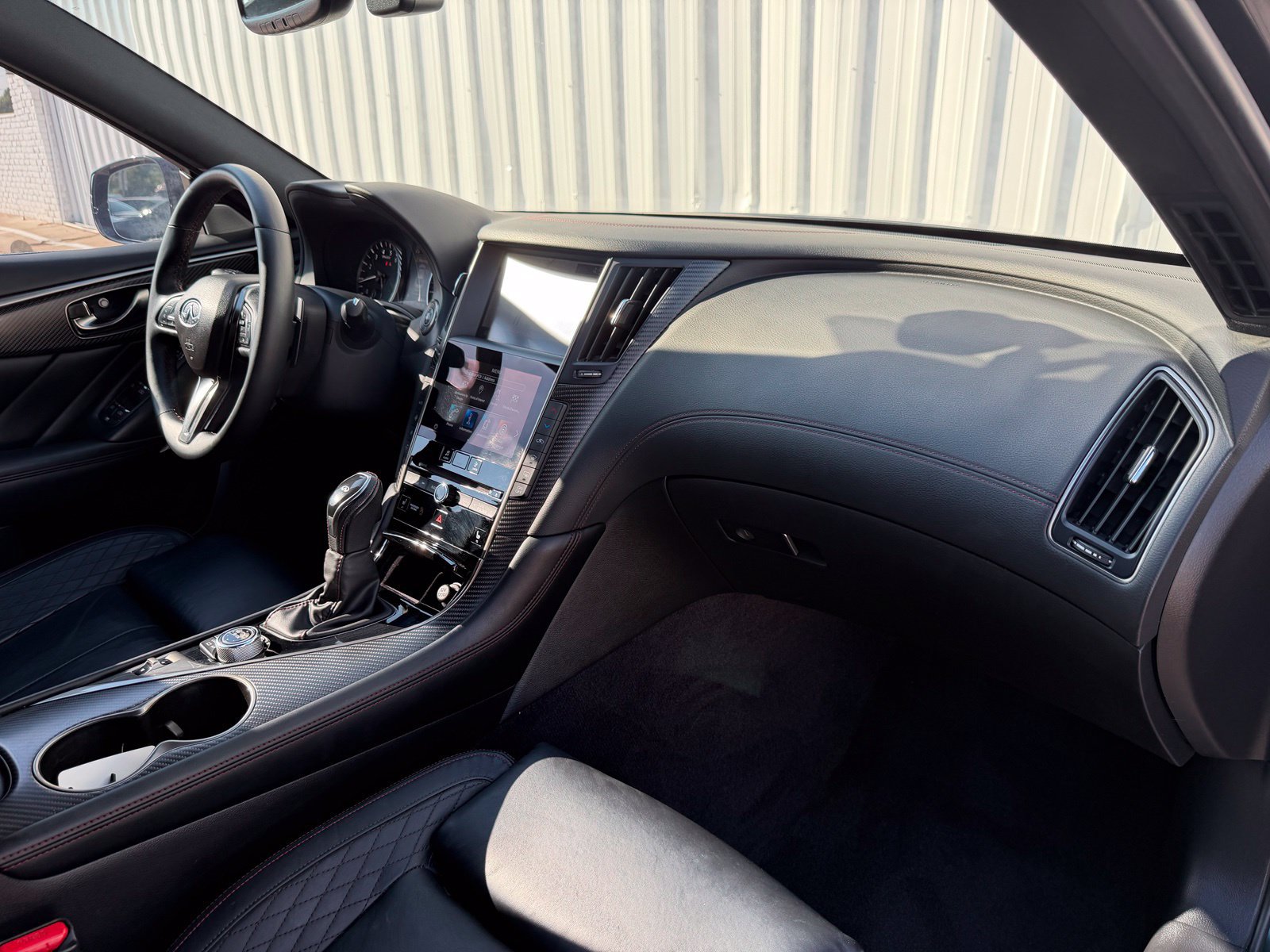 Used 2024 INFINITI Q50 Red Sport 400 w/ Black Opal Edition RWD image 24