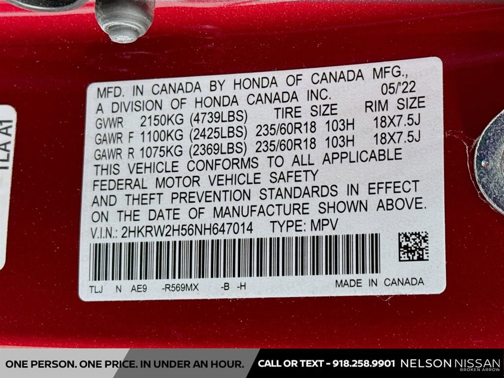 Used 2022 Honda CR-V EX image 32