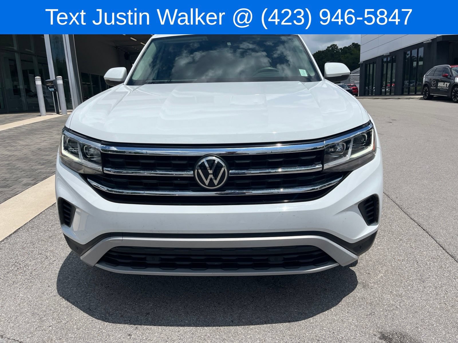 Used 2021 Volkswagen Atlas SE w/ Towing Package FWD video 2