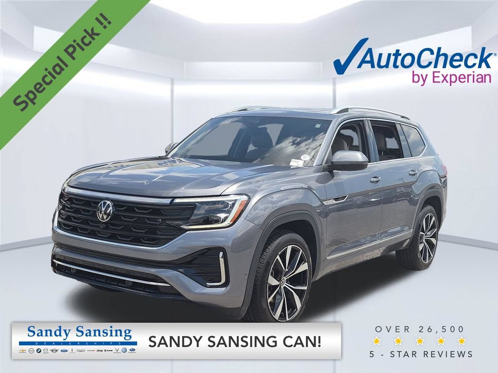 Used 2024 Volkswagen Atlas SEL Premium R-Line AWD/4WD image 1
