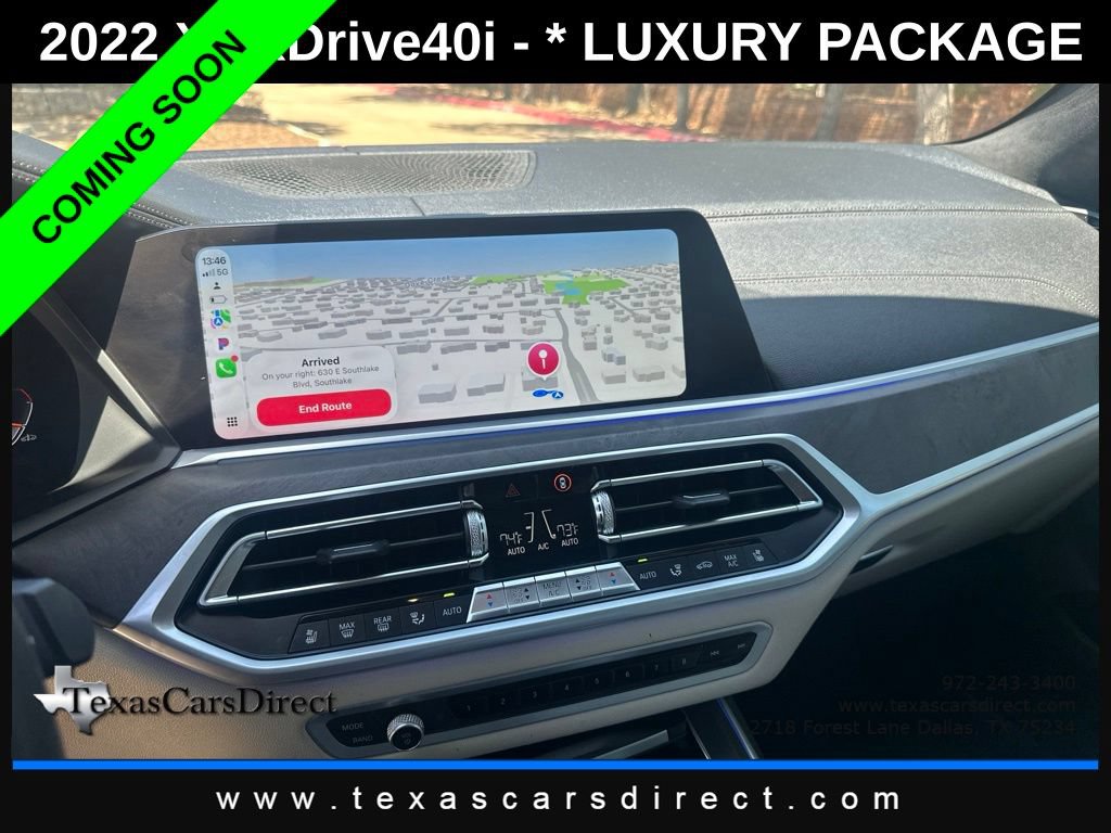 Used 2022 BMW X7 xDrive40i w/ M Sport Package AWD/4WD image 7