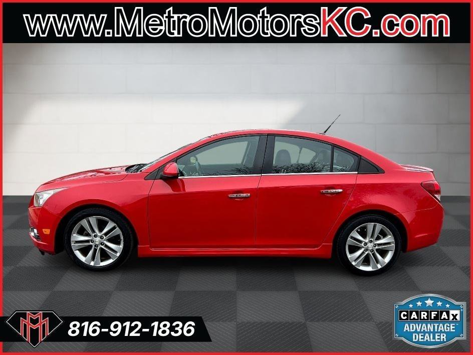 Used 2014 Chevrolet Cruze LTZ w/ Sun, Sound and Sport Package image 2