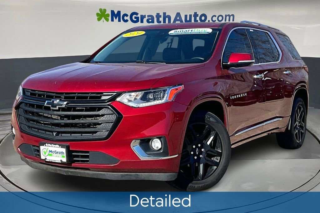 Used 2020 Chevrolet Traverse Premier w/ LPO, Black Accent Package AWD/4WD image 3