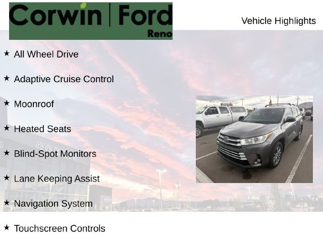 Used 2017 Toyota Highlander XLE AWD/4WD image 8
