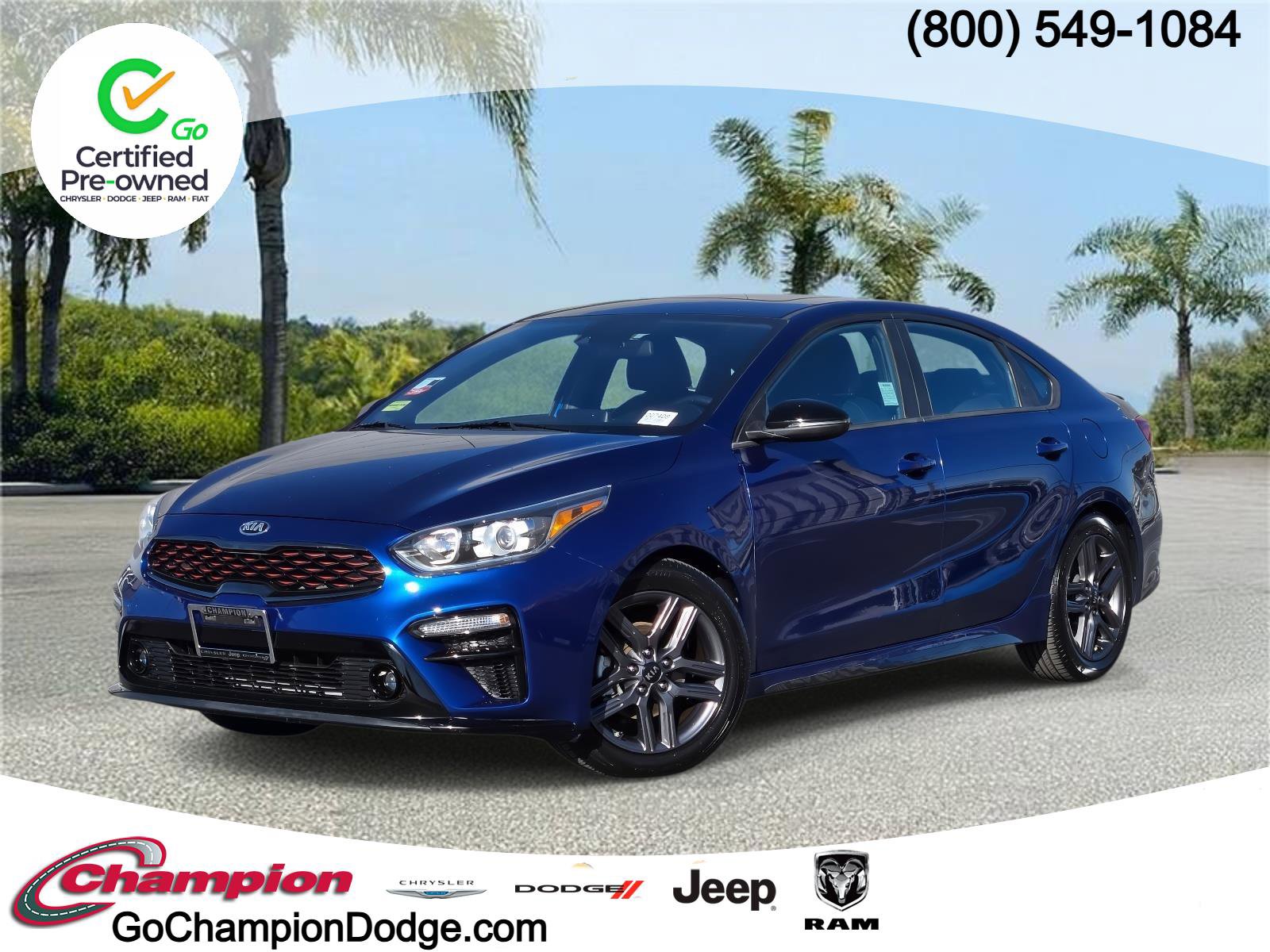 Used 2021 Kia Forte GT-Line w/ GT-Line Premium Package image 1