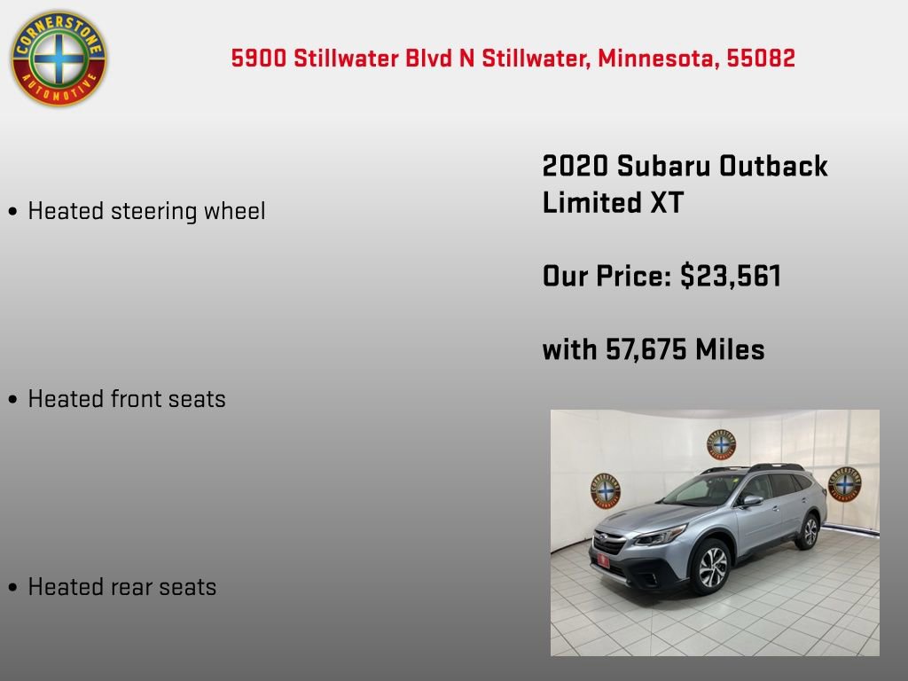 Used 2020 Subaru Outback Limited XT w/ Popular Package #2 image 25