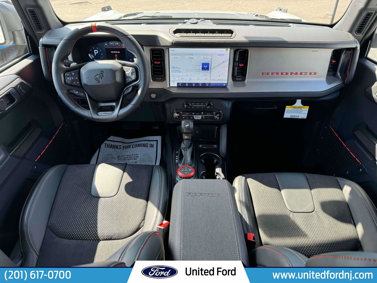 Used 2024 Ford Bronco Raptor w/ Interior Carbon Fiber Pack 6 image 37