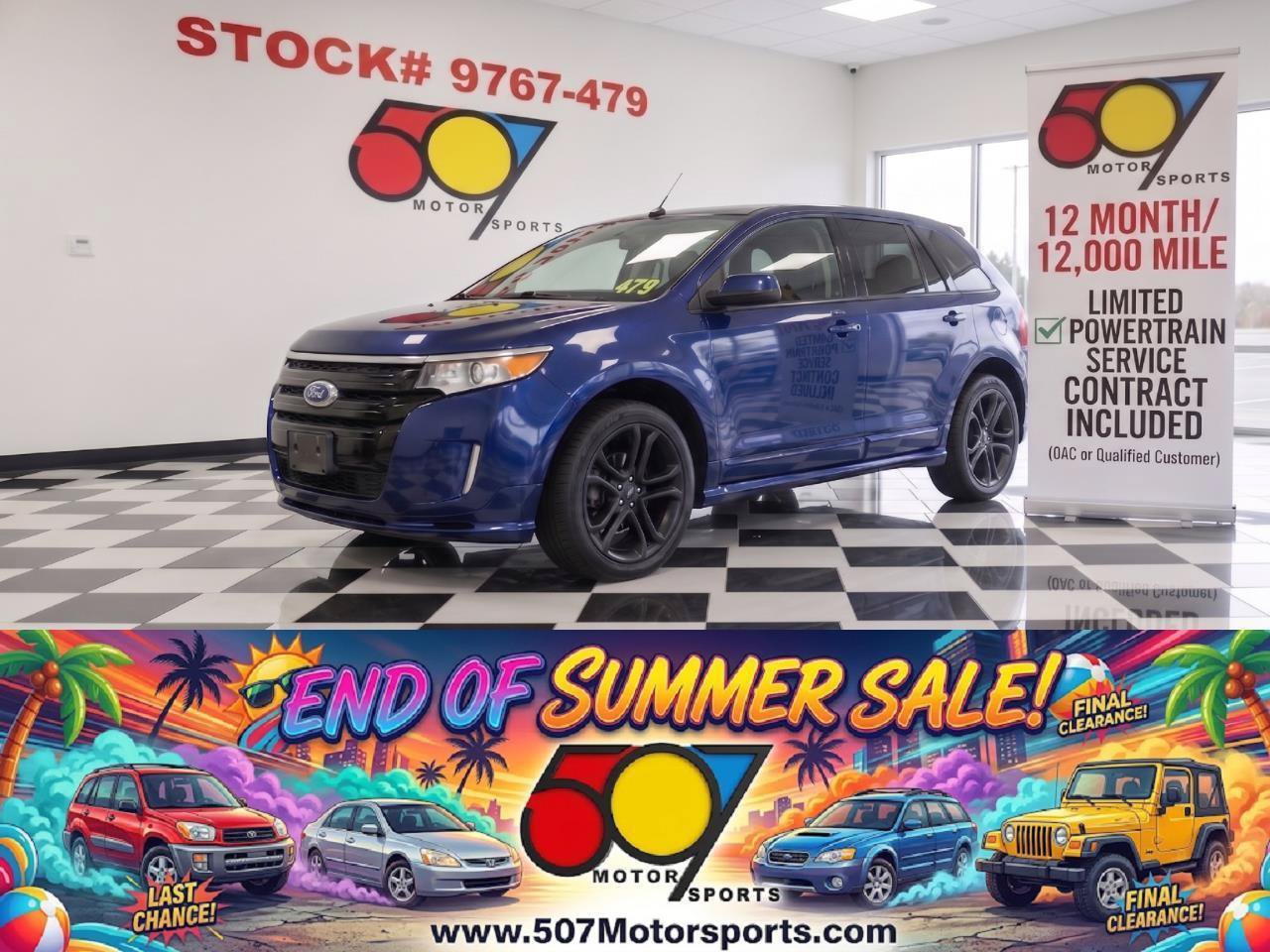 Used 2013 Ford Edge Sport w/ Driver Entry Pkg AWD/4WD image 1